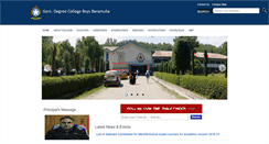 Desktop Screenshot of baramullacollege.net